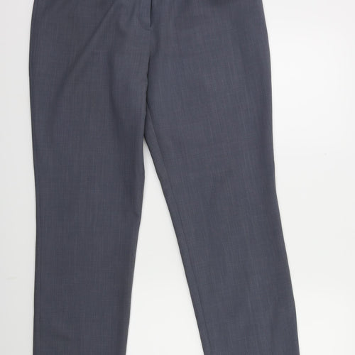 Preworn Womens Grey   Trousers  Size 16 L28 in
