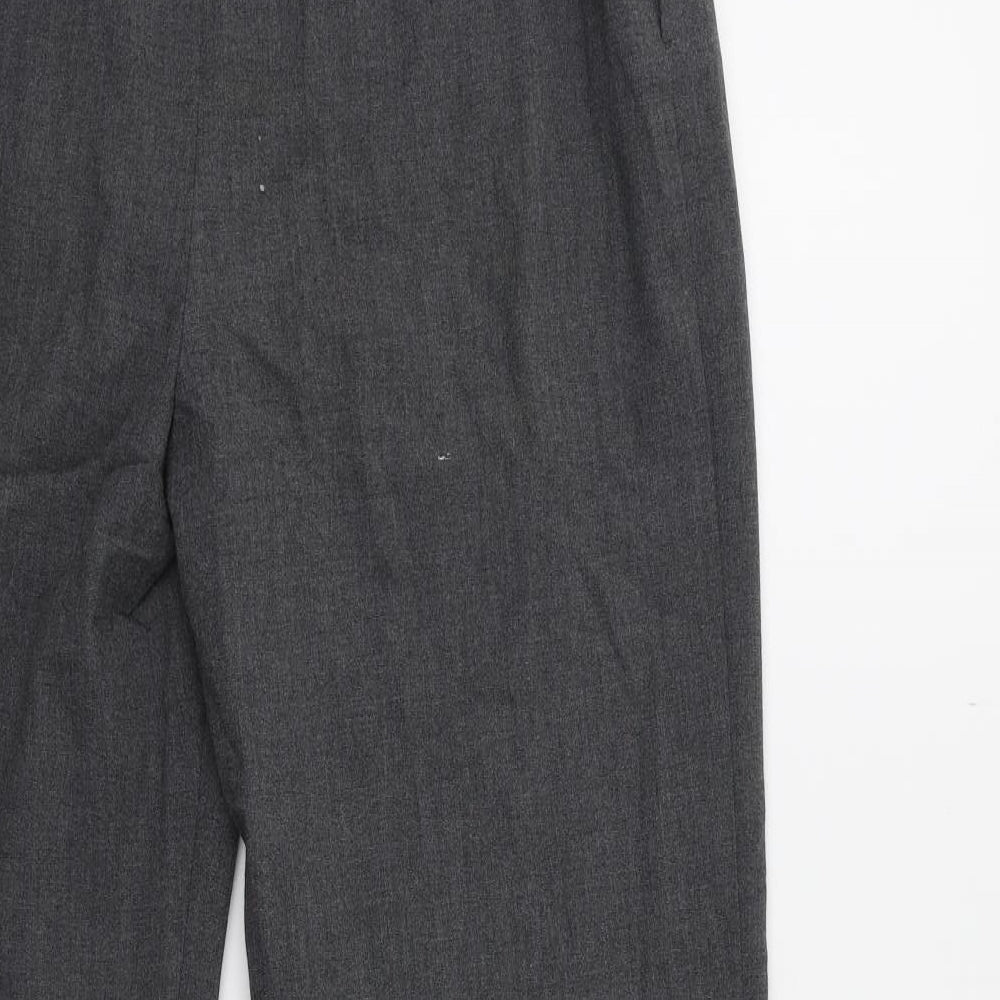 Yessica Womens Grey   Trousers  Size 14 L30 in