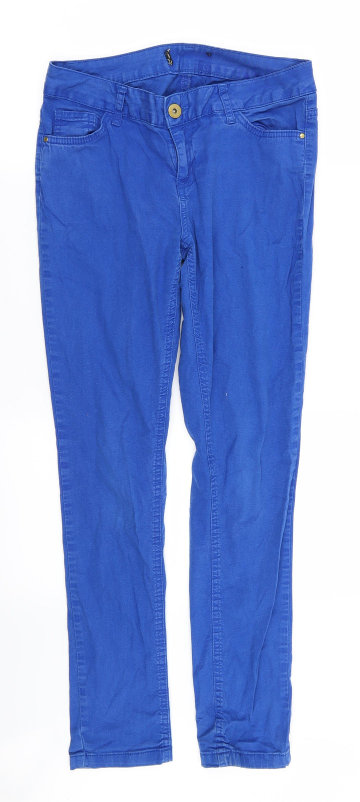 Denim 24/7 Womens Blue Skinny Jeans Size 12 L28 in