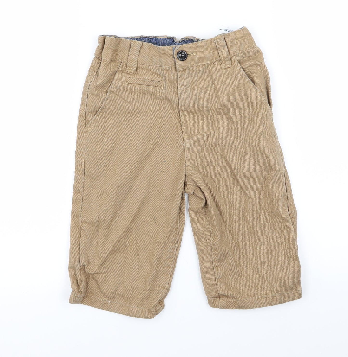 NEXT Boys Beige   Chino Shorts Size 7 Years