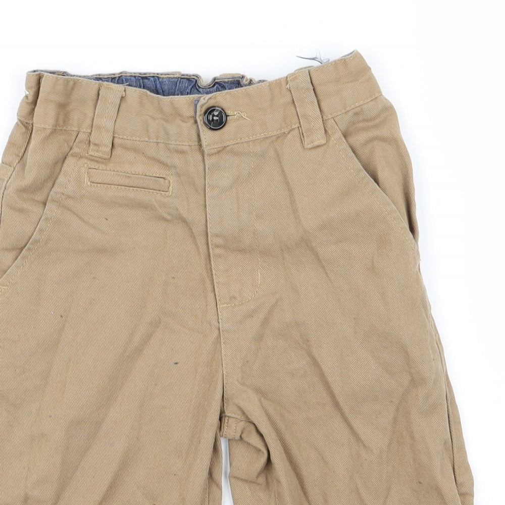 NEXT Boys Beige   Chino Shorts Size 7 Years