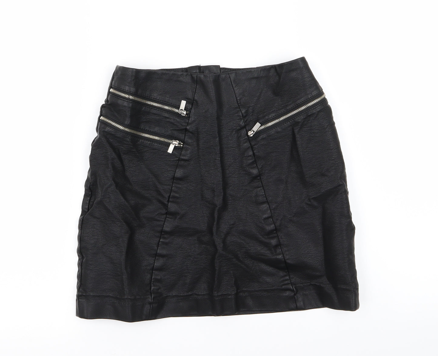 New Look Womens Black   Mini Skirt Size 6