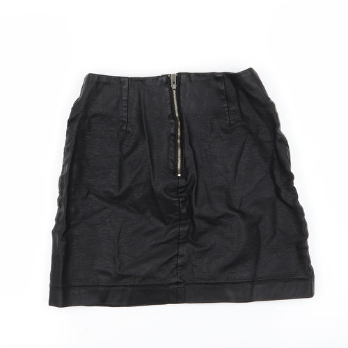New Look Womens Black   Mini Skirt Size 6