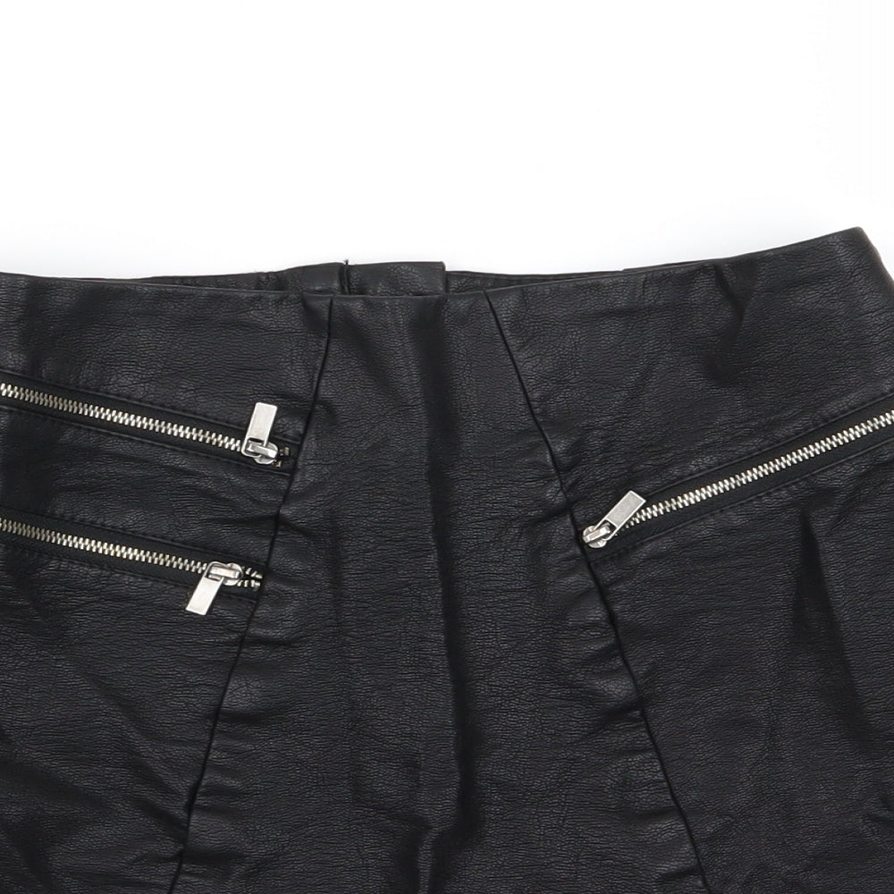 New Look Womens Black   Mini Skirt Size 6