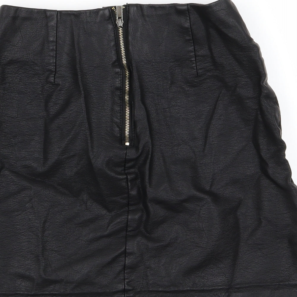 New Look Womens Black   Mini Skirt Size 6