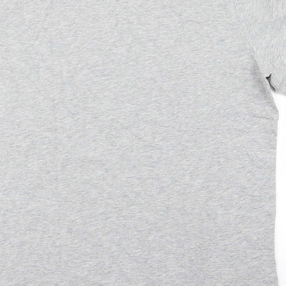 M&S Womens Grey   Basic T-Shirt Size 16