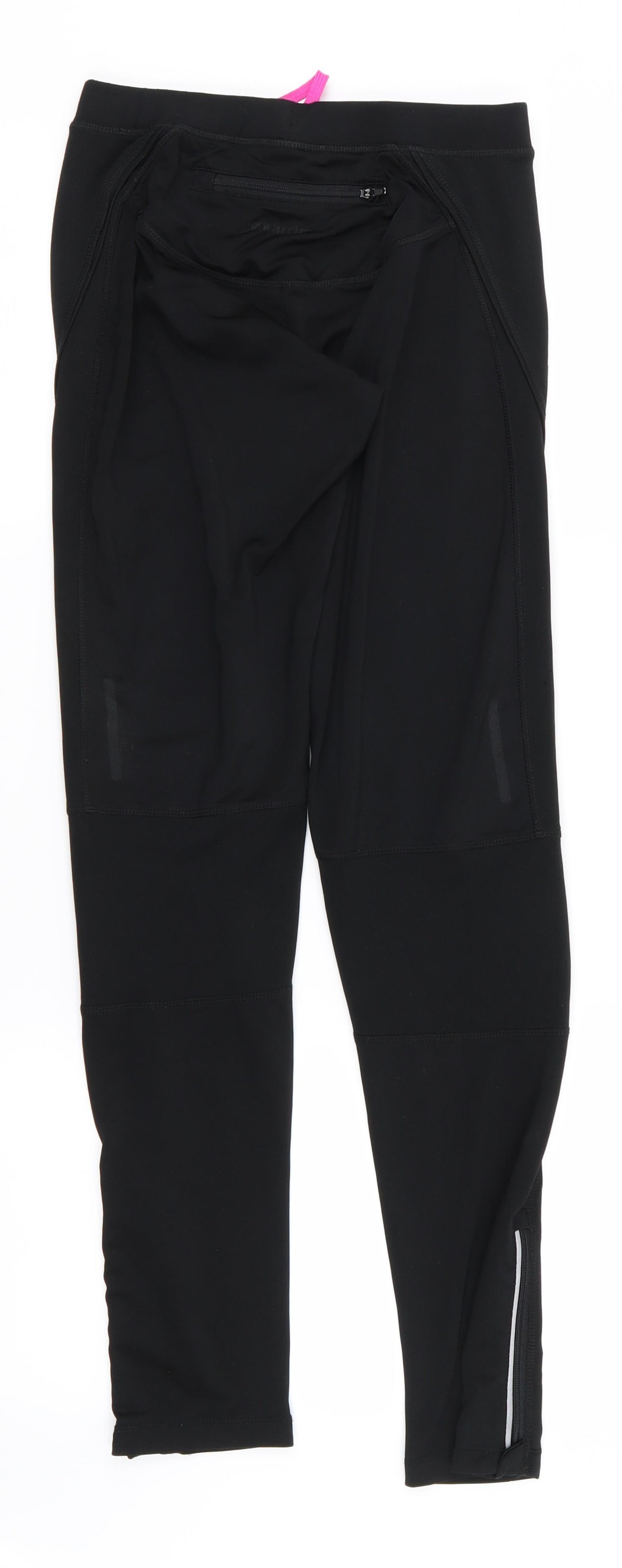 Karrimor Womens Black   Compression Leggings Size 12 L28 in - Stretch waistband