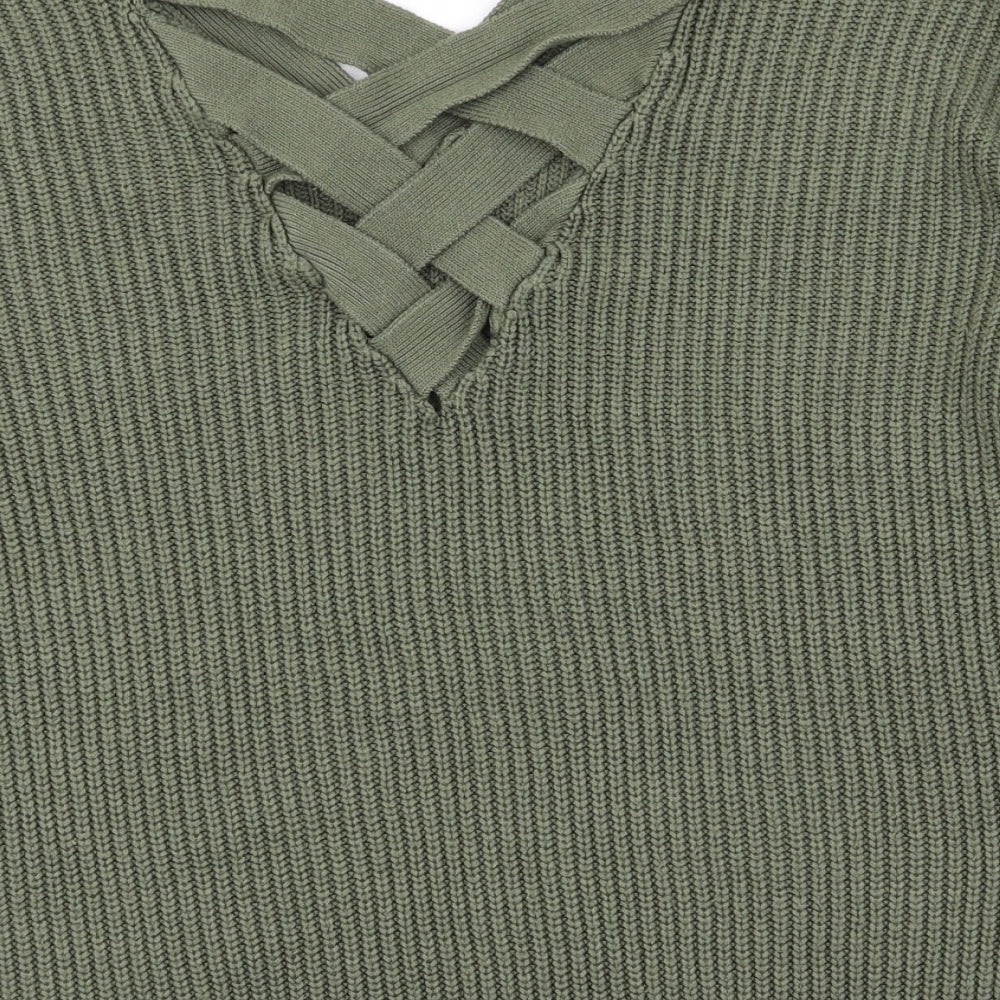 New Look Womens Green   Pullover Jumper Size 12