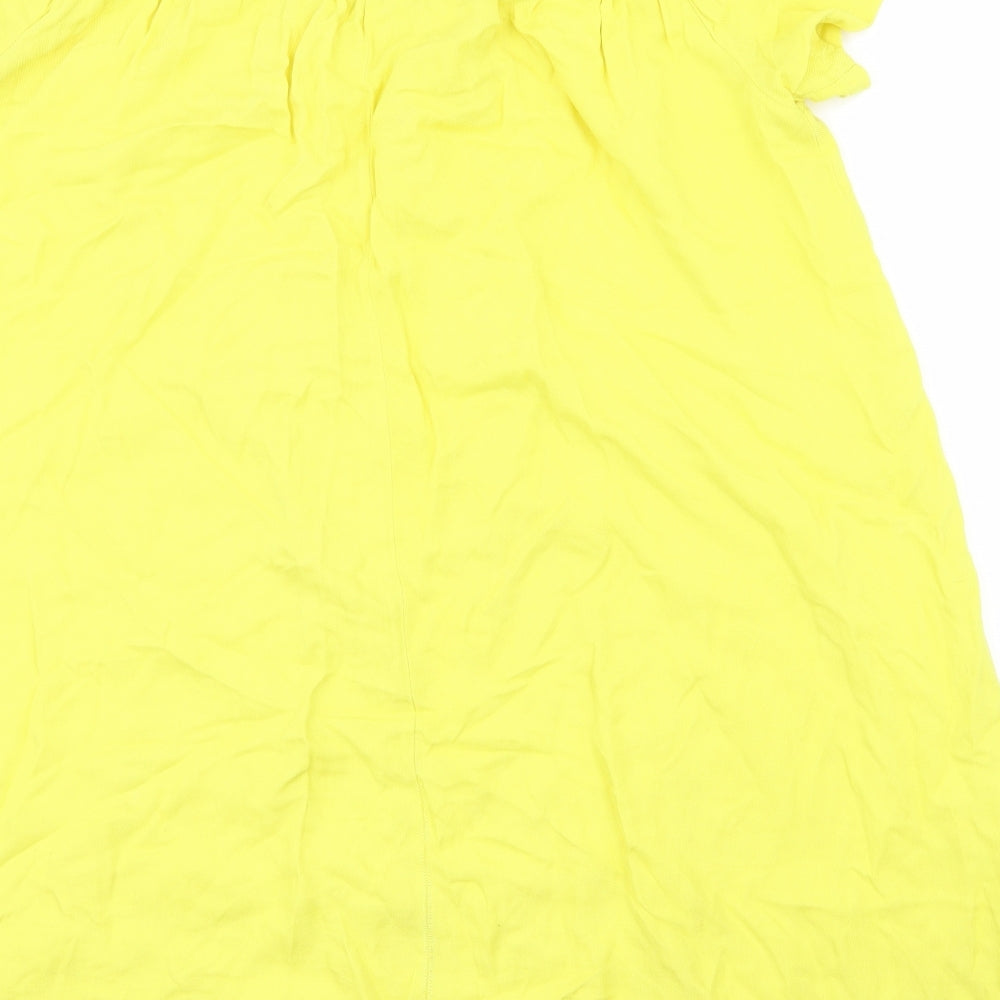 Nota Womens Yellow   Fit & Flare  Size 10