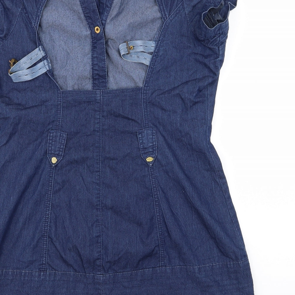 Apple Bottoms Womens Blue   Fit & Flare  Size 2XL