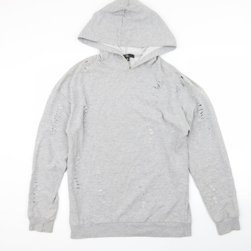 Missguided Womens Grey   Pullover Jumper Size 6
