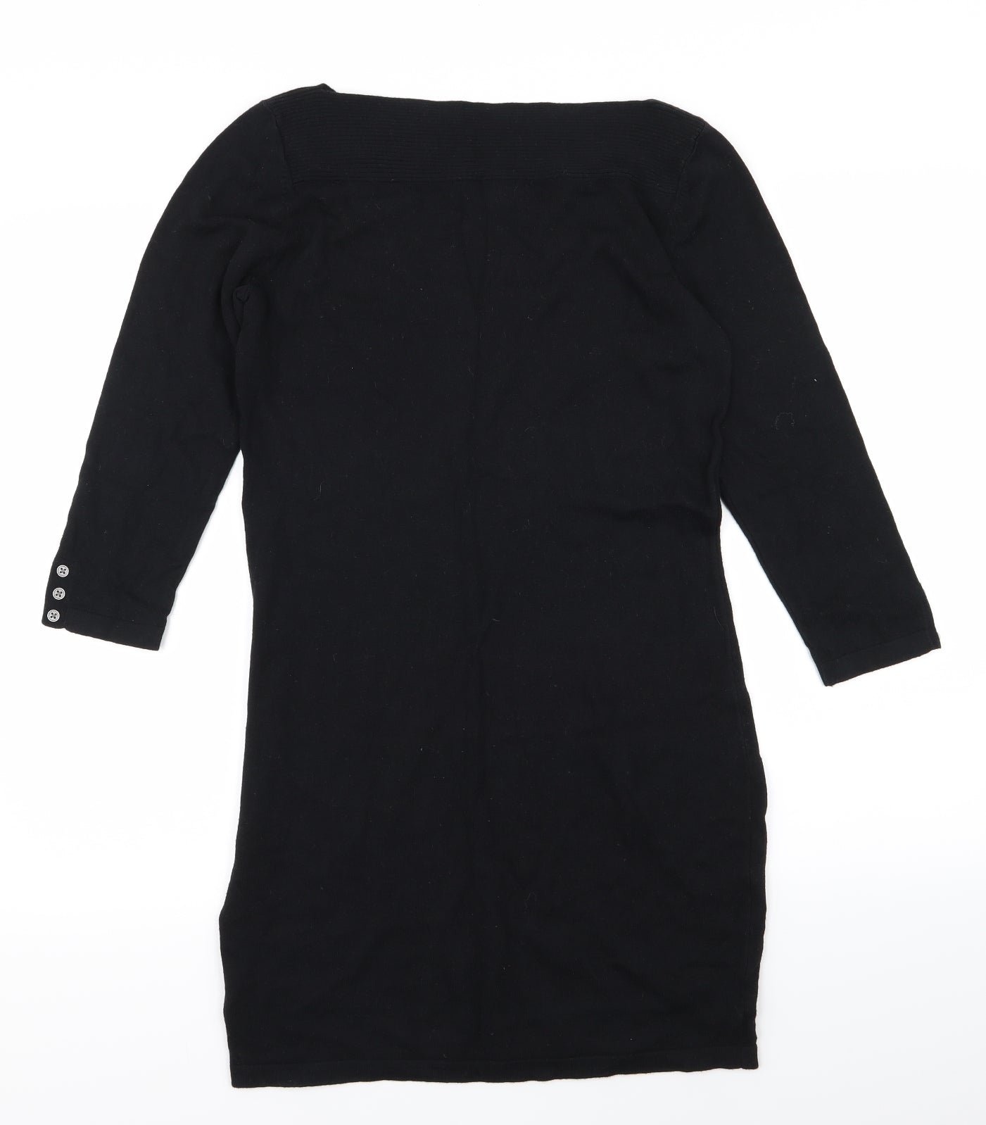 Next  Womens Black   T-Shirt Dress  Size 10