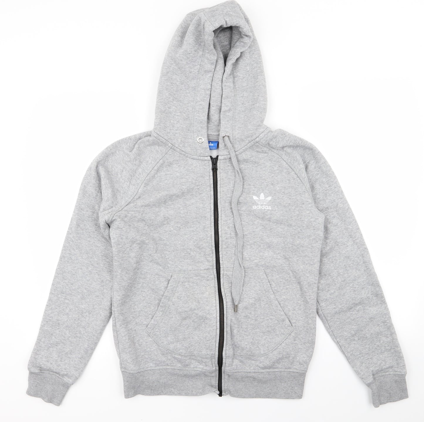adidas Womens Grey   Full Zip Jumper Size 14