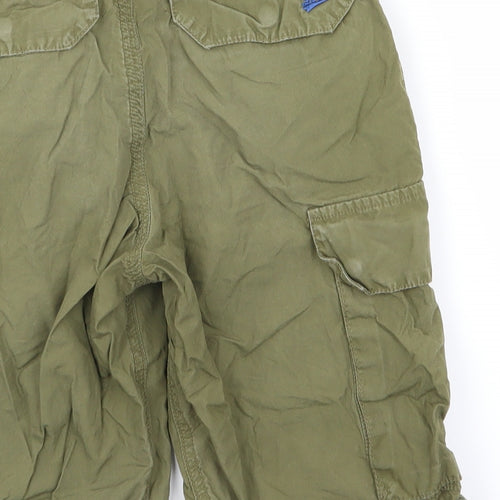H&M Boys Green   Cargo Shorts Size 6-7 Years