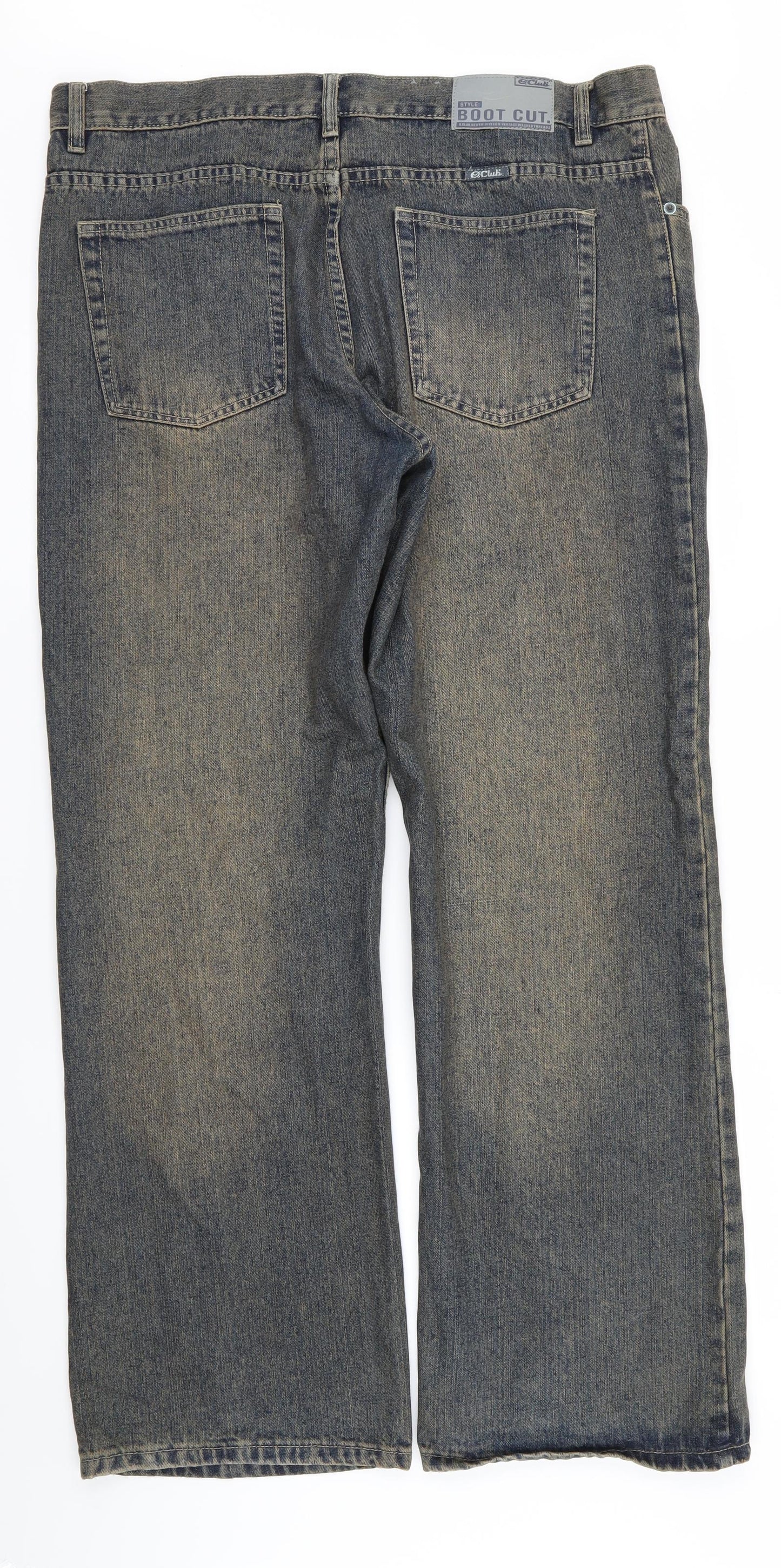 Club Mens Blue   Bootcut Jeans Size 38 in L30 in