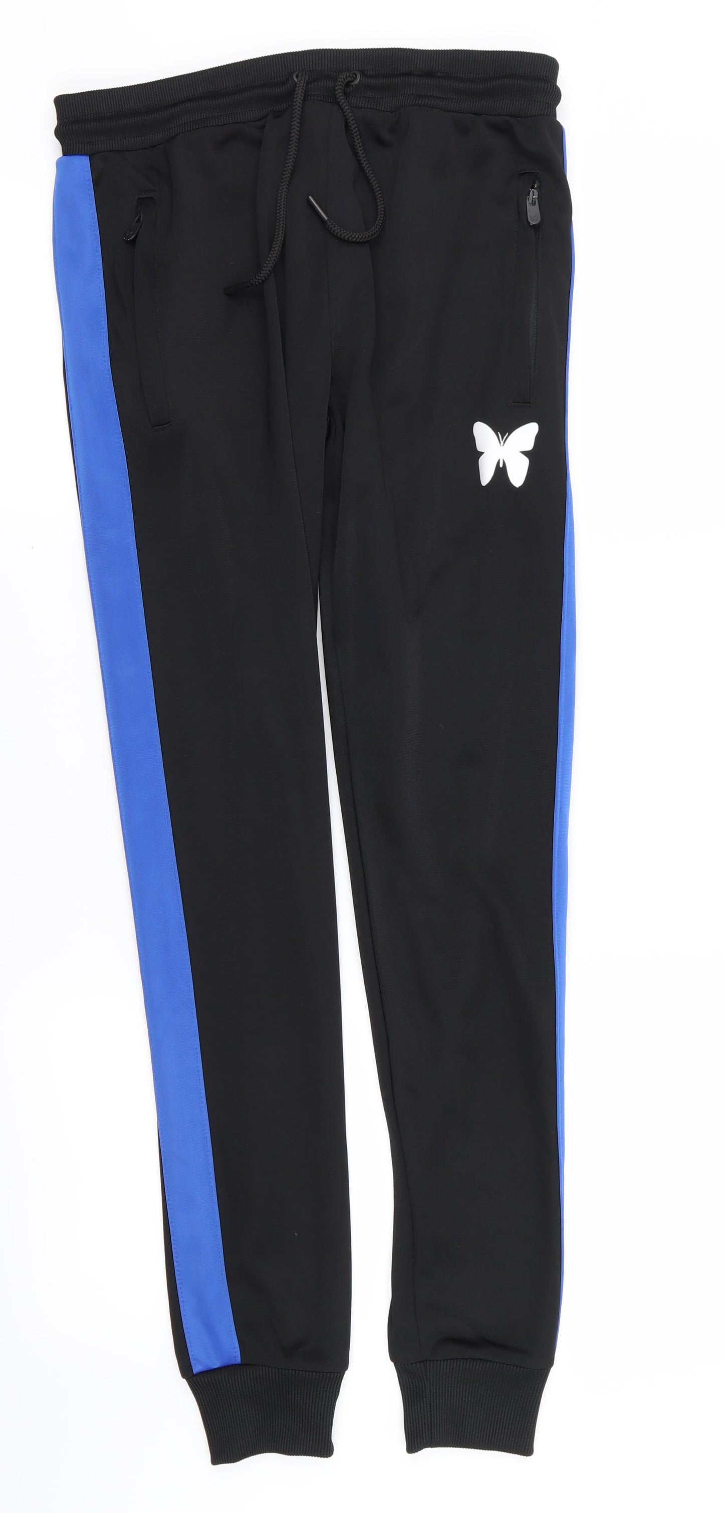 Good For Nothing Mens Black   Jogger Trousers Size 28 in L29 in
