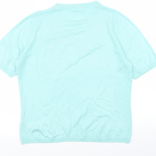 Classic Womens Blue   Basic T-Shirt Size 14