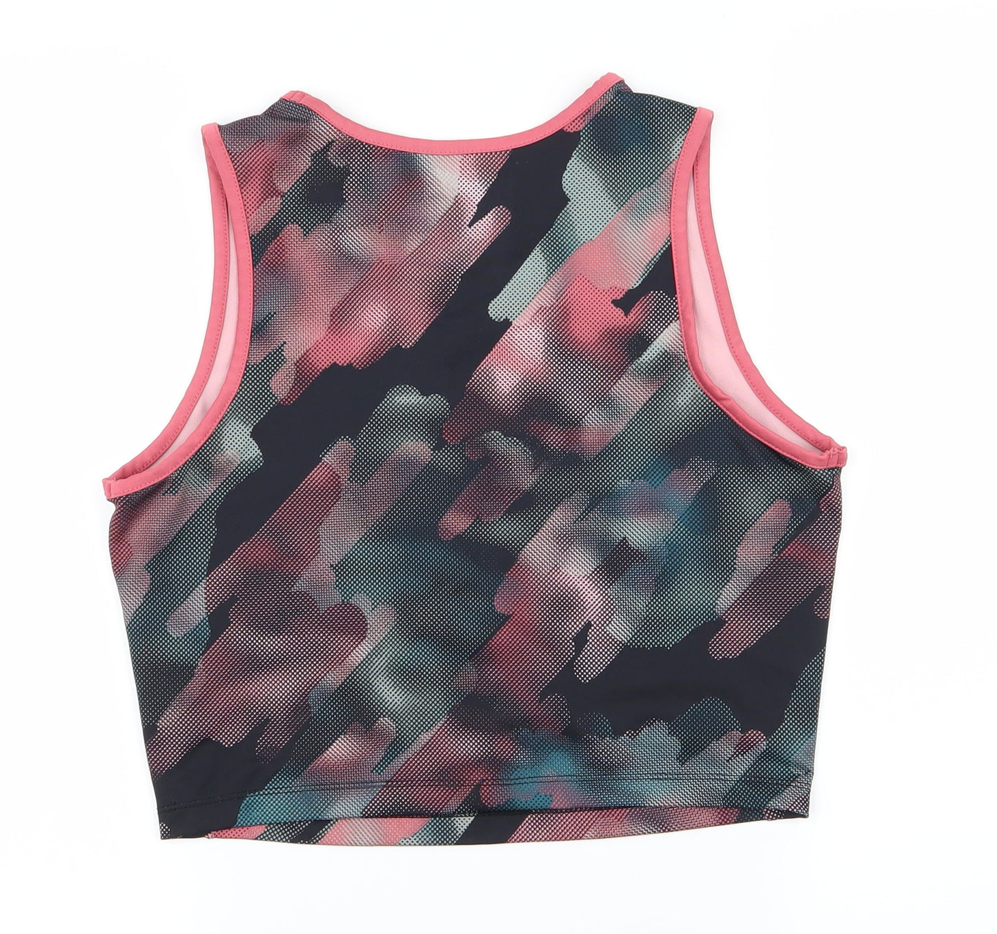 Crivit Womens Multicoloured   Basic Tank Size 12  - crop