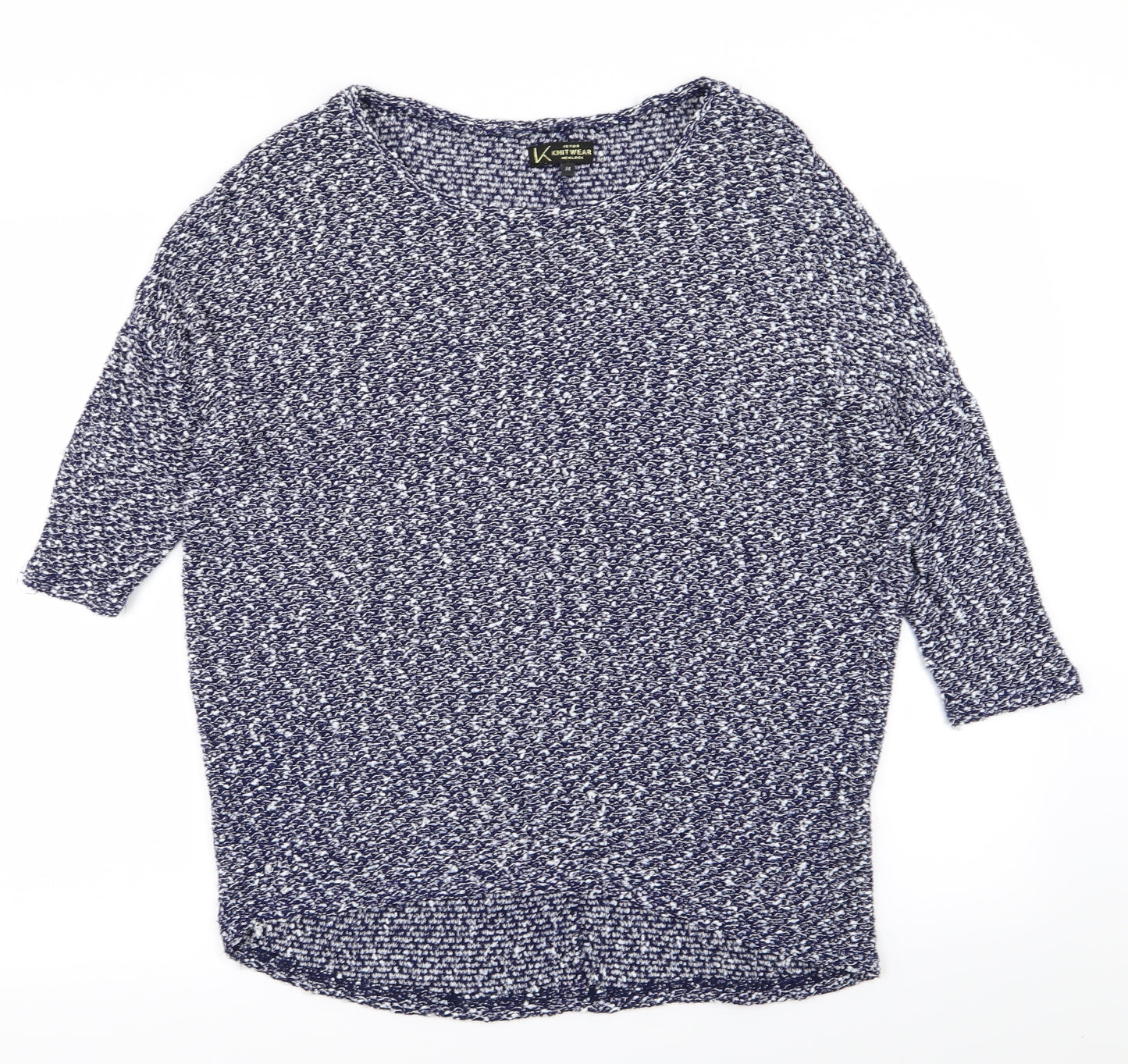 KNITWEAR NEW LOOK Womens Blue   Pullover Jumper Size 14