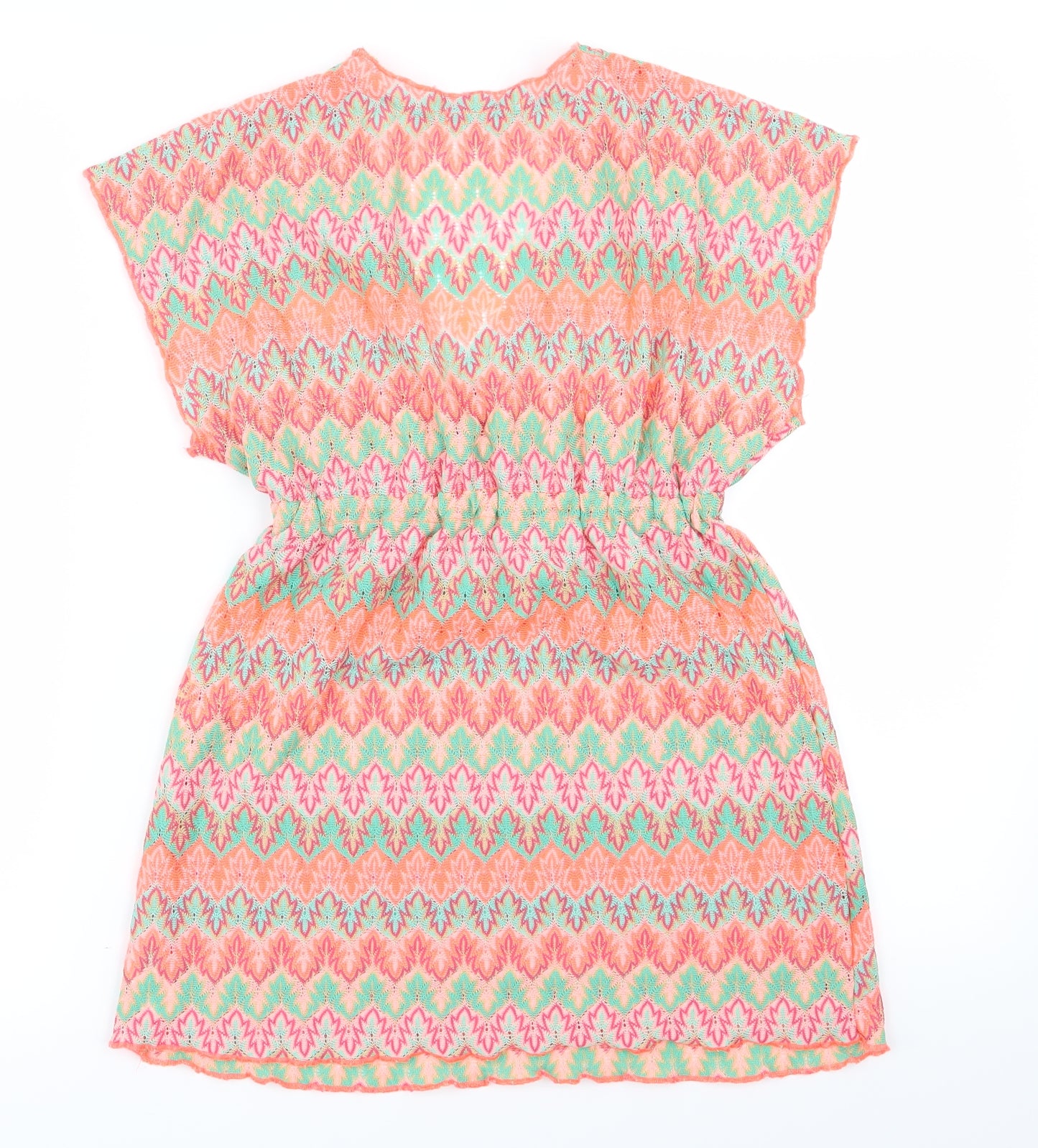 Primark Girls Multicoloured Geometric  Fit & Flare  Size 9-10 Years