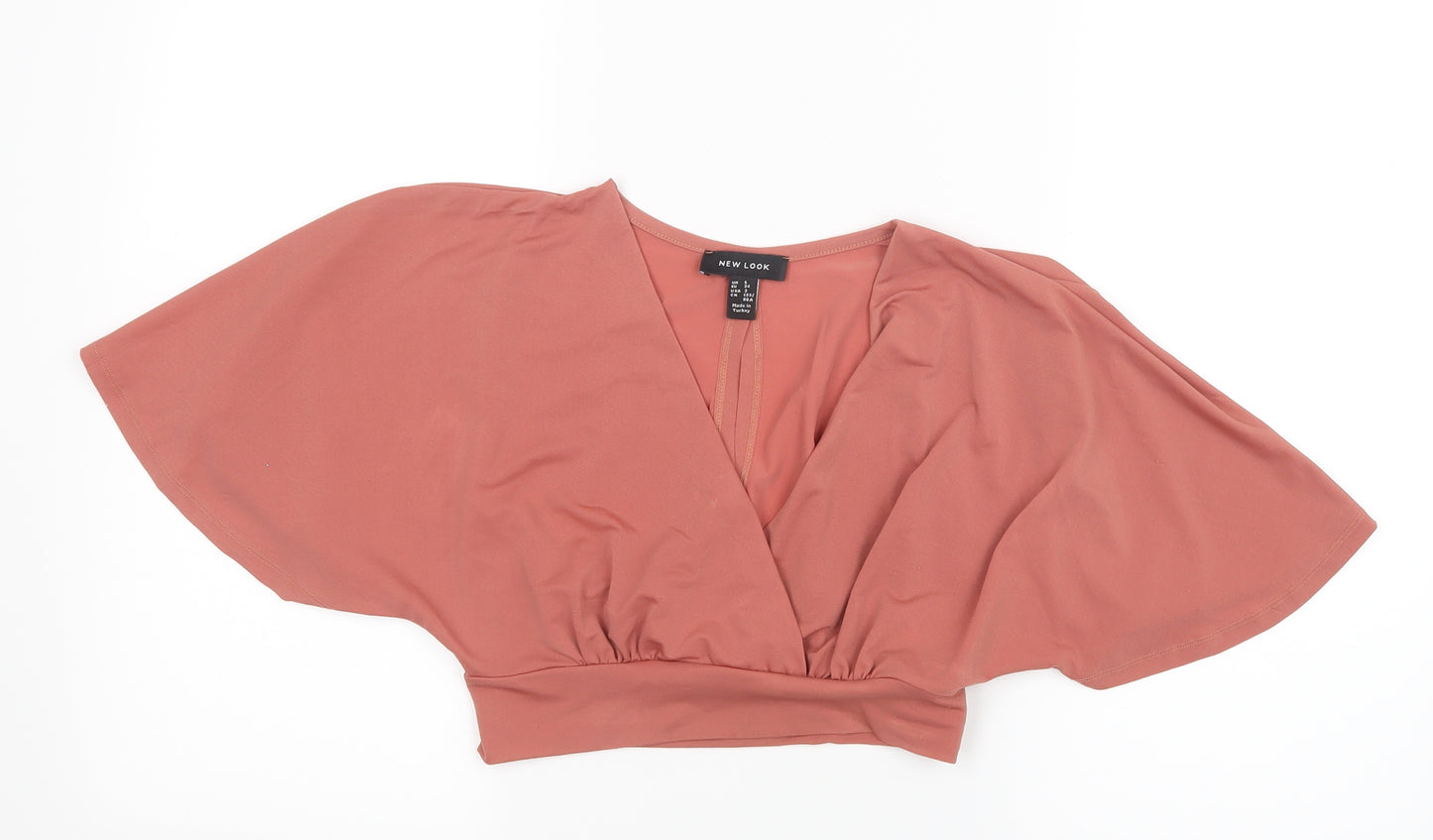 New Look Womens Pink   Basic Blouse Size 6