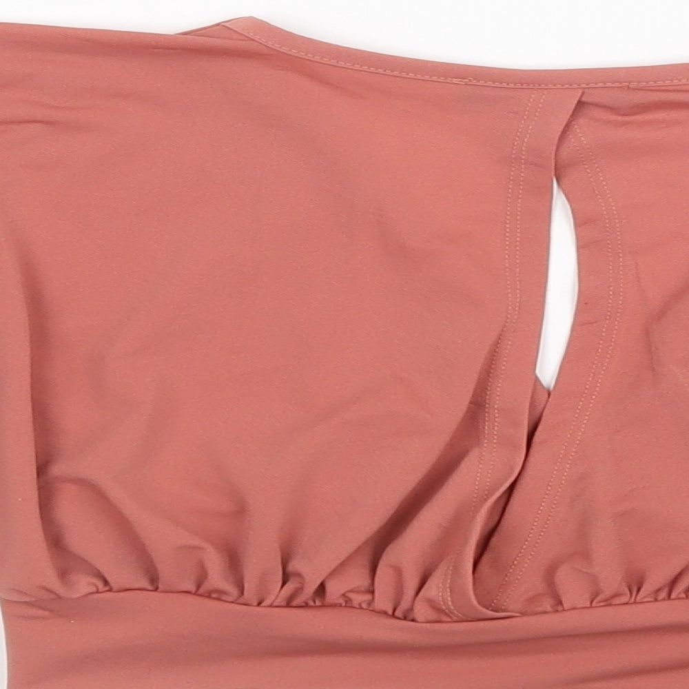 New Look Womens Pink   Basic Blouse Size 6