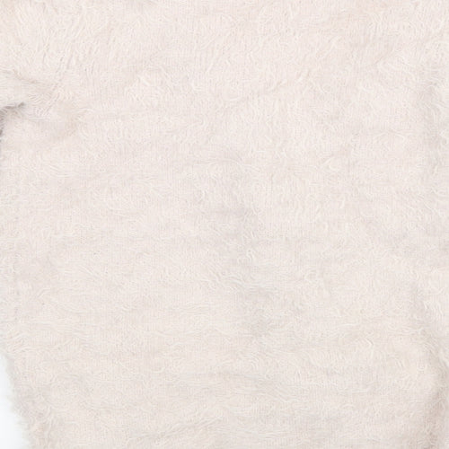 NEXT Girls Pink  Knit Cardigan Jumper Size 7-8 Years
