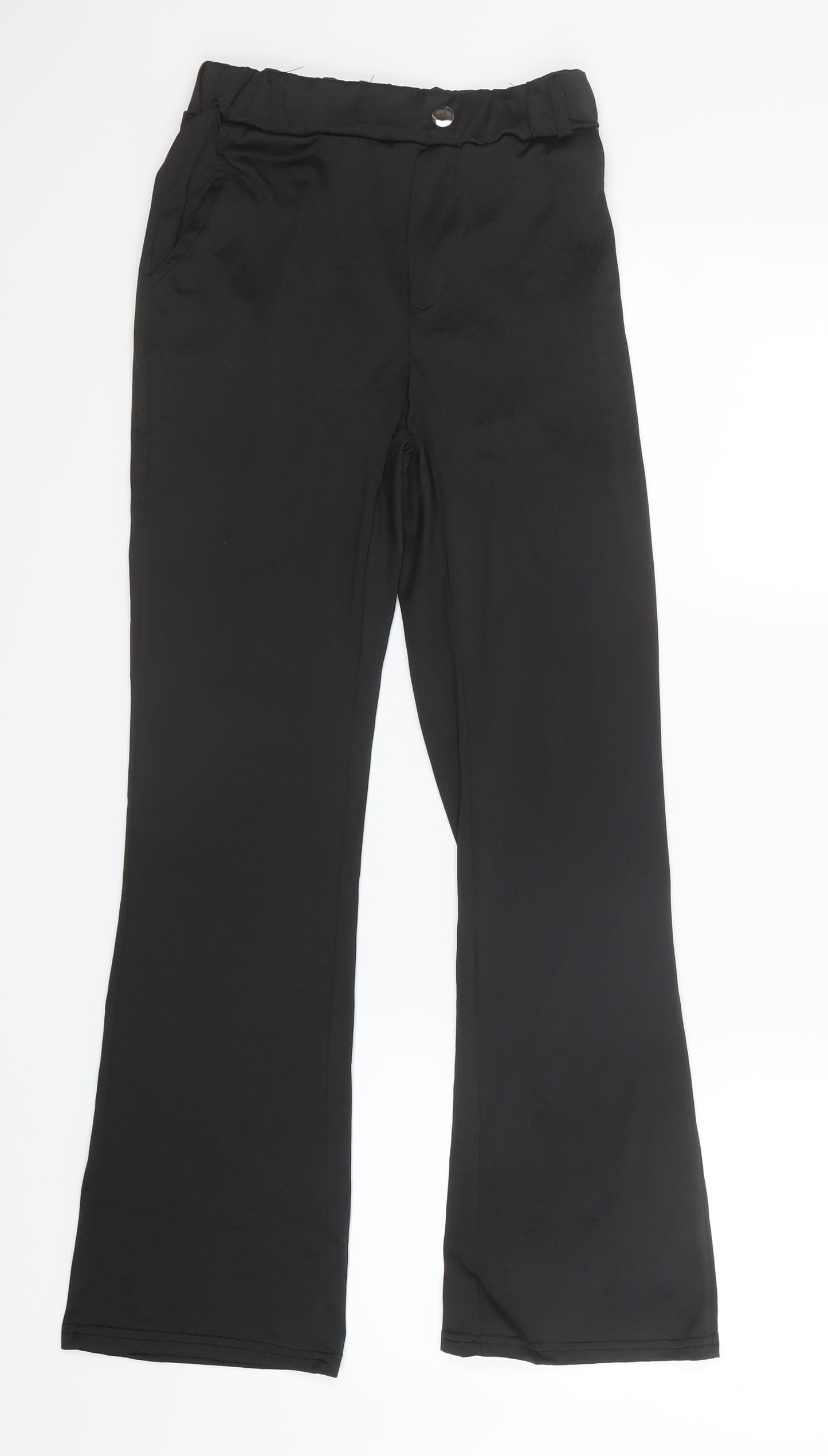 Preworn Womens Black   Trousers  Size M L27 in