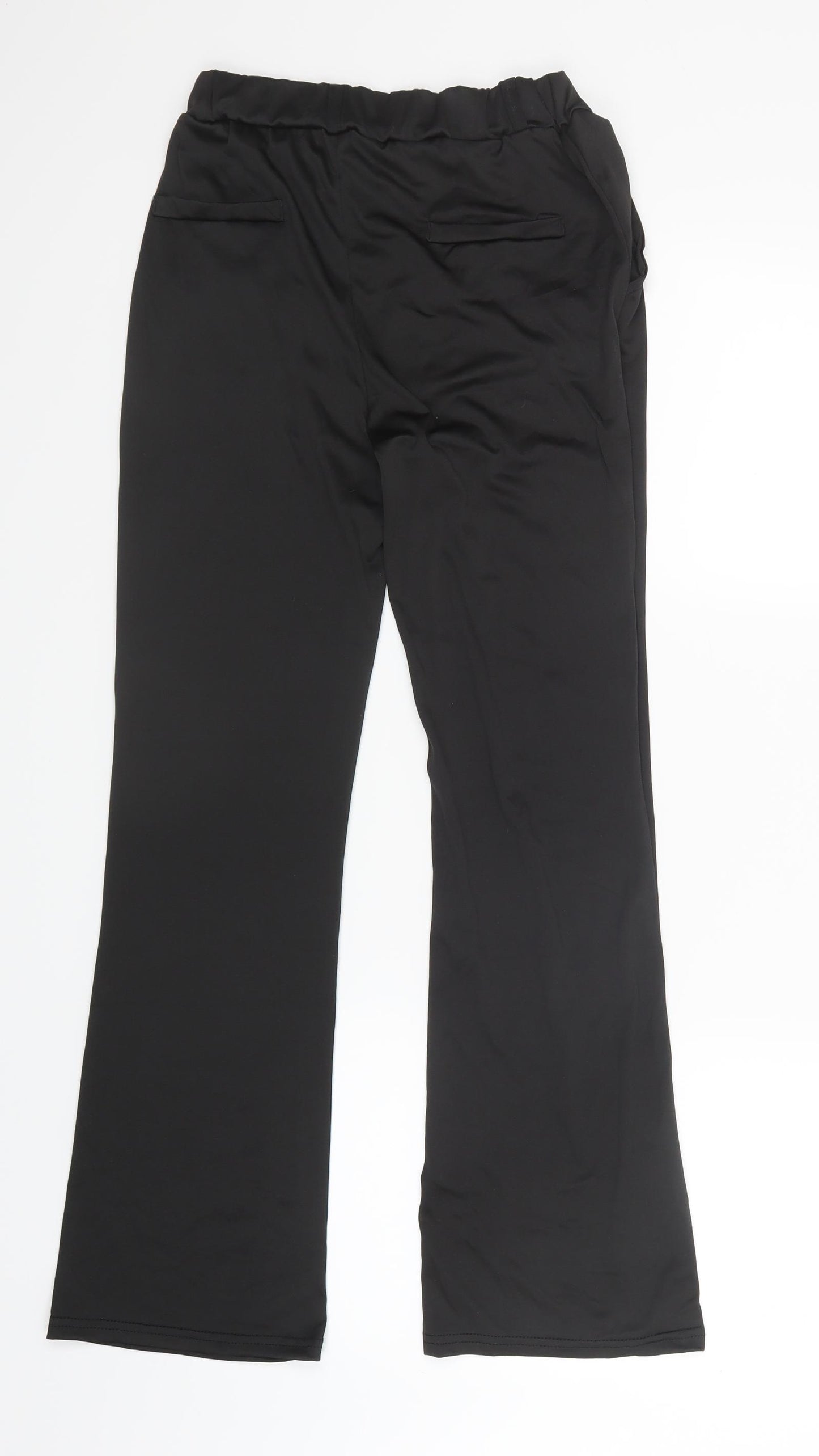 Preworn Womens Black   Trousers  Size M L27 in