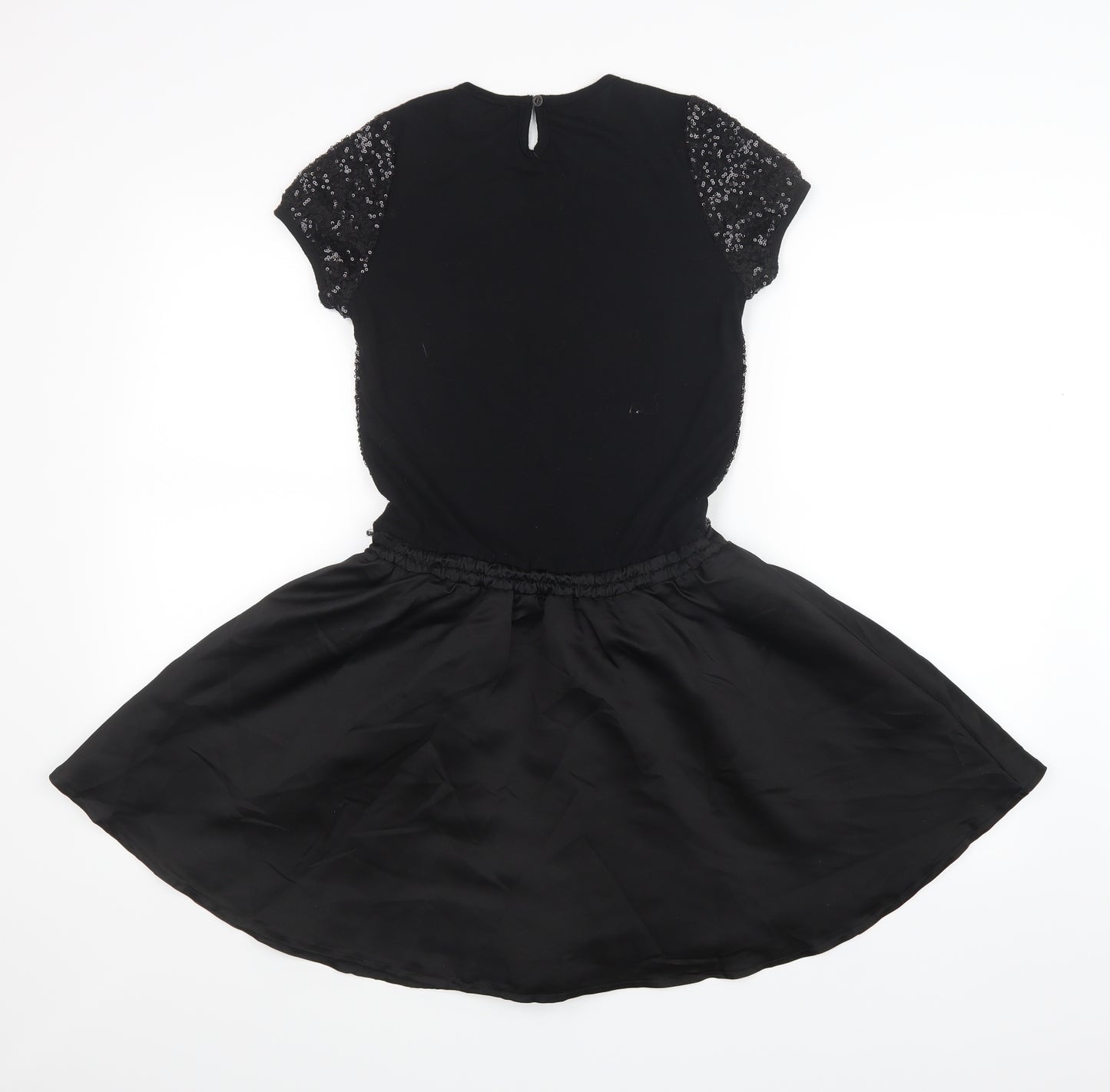 Cherokee Girls Black   A-Line  Size 11-12 Years