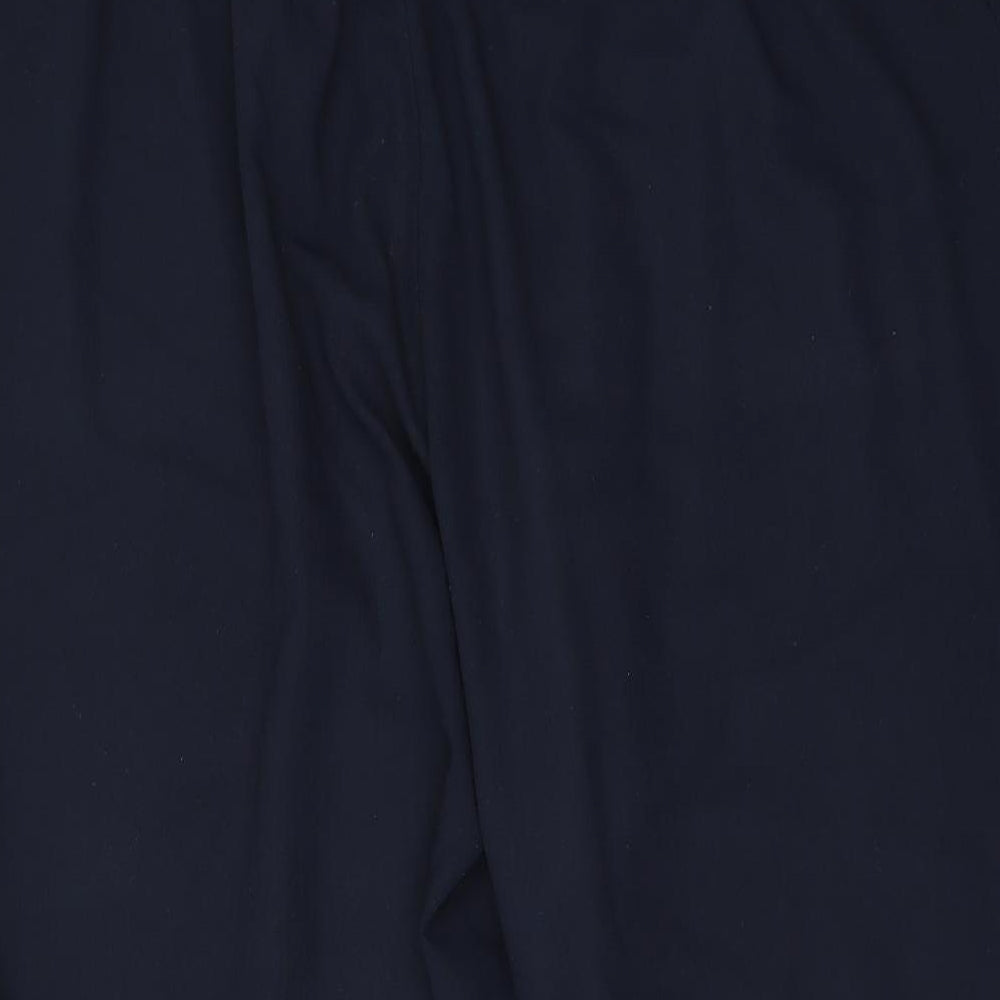 Papaya Womens Blue   Cropped Trousers Size 18 L20 in