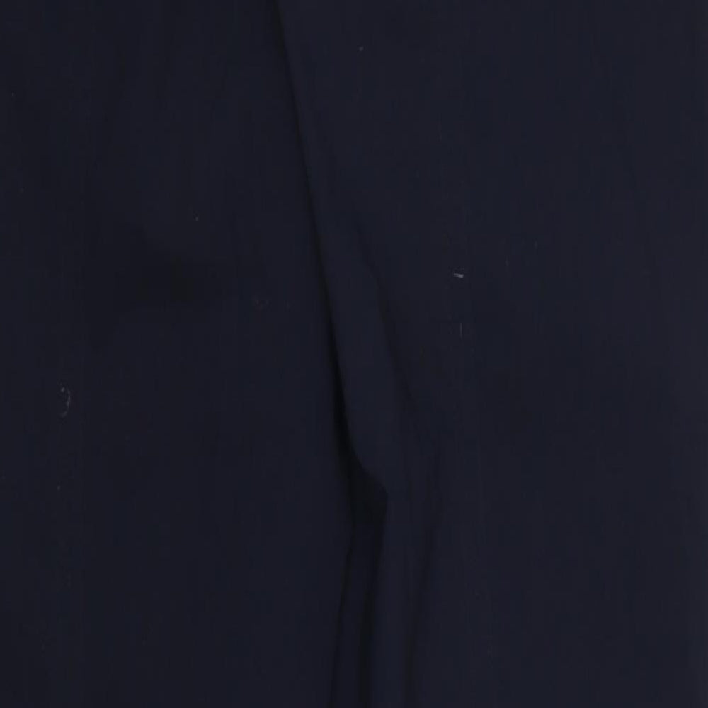 Robell Womens Blue   Cropped Trousers Size 12 L20 in