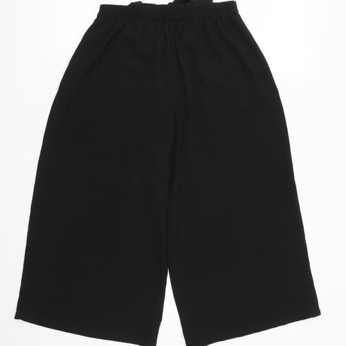 Primark Womens Black   Cropped Trousers Size 10