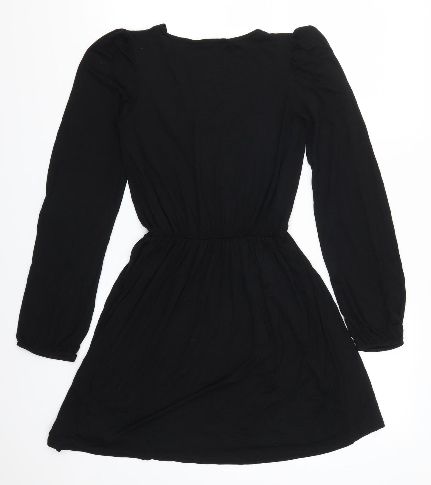 Boohoo Womens Black   Skater Dress  Size 6