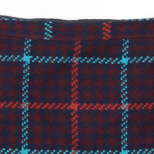 Papaya Womens Red Check  A-Line Skirt Size 16