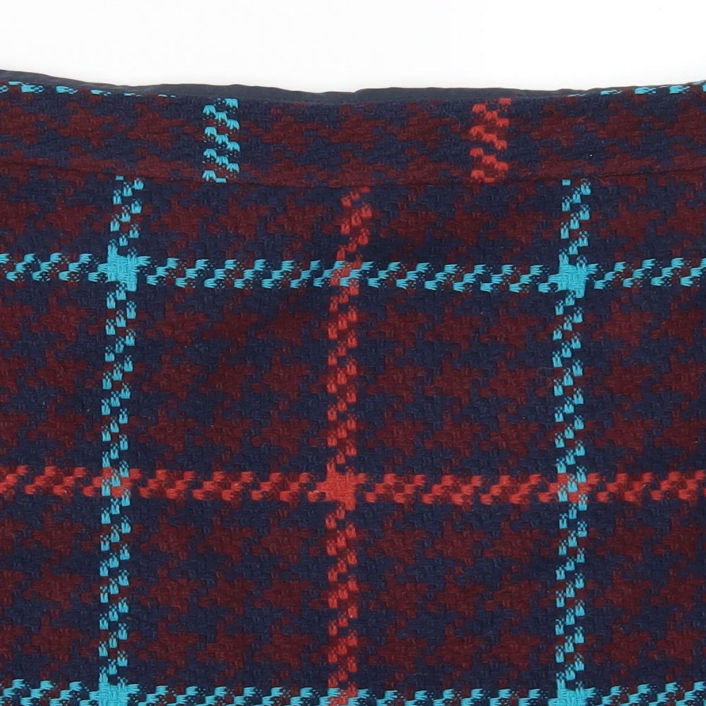 Papaya Womens Red Check  A-Line Skirt Size 16
