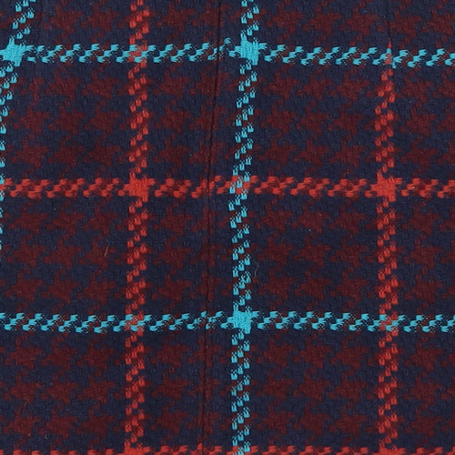 Papaya Womens Red Check  A-Line Skirt Size 16