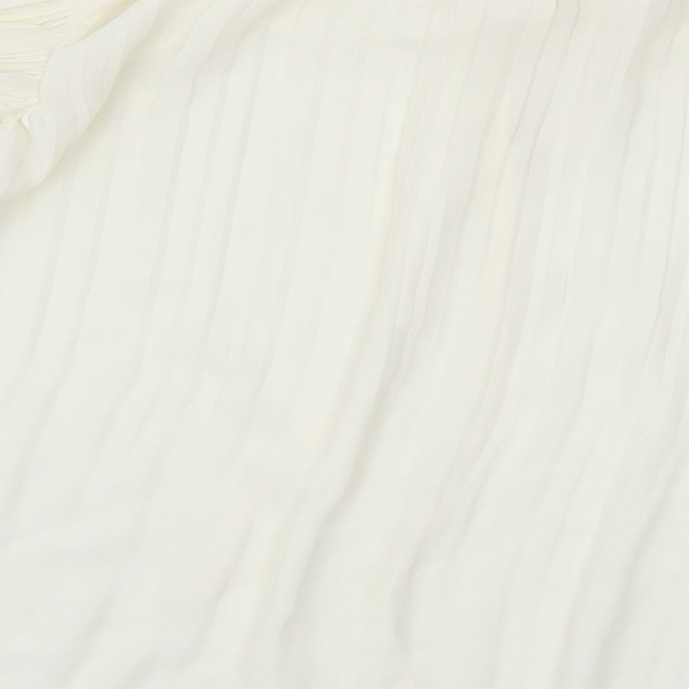ASOS Womens White   Basic Blouse Size 4  - Cream