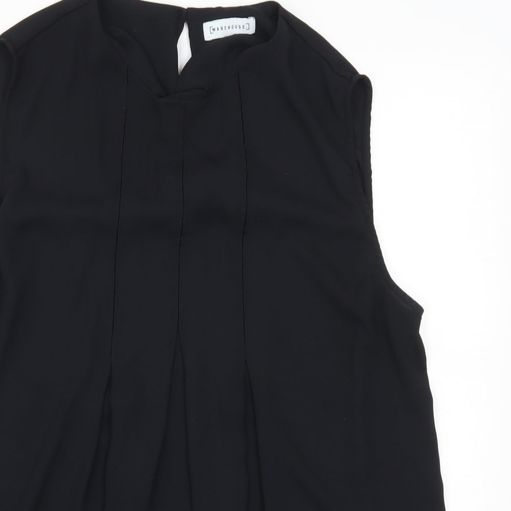 Waehouse Womens Black   Basic Tank Size 12