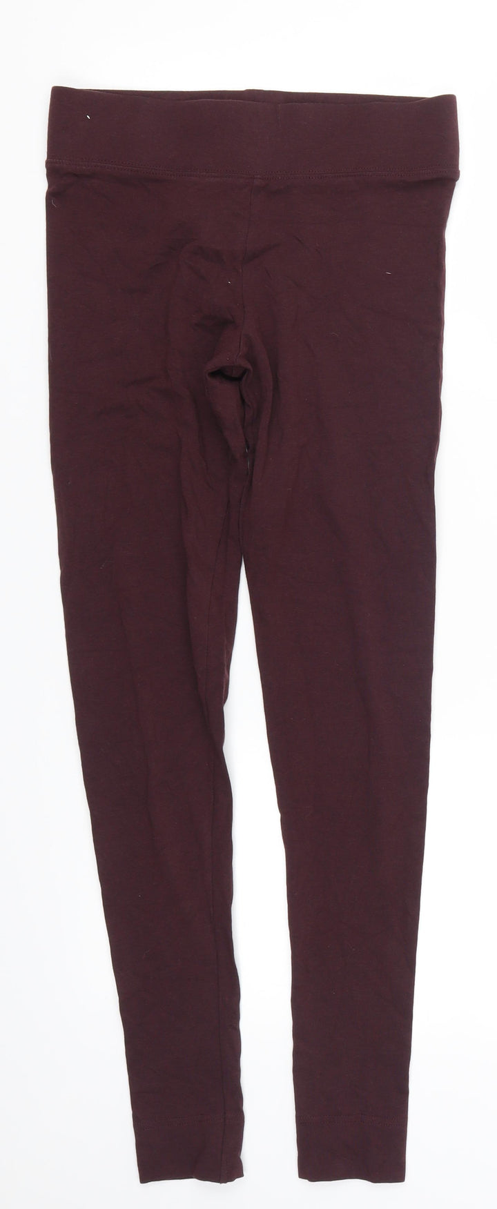 Marks and Spencer Womens Purple Carrot Leggings Size 8 L29 in