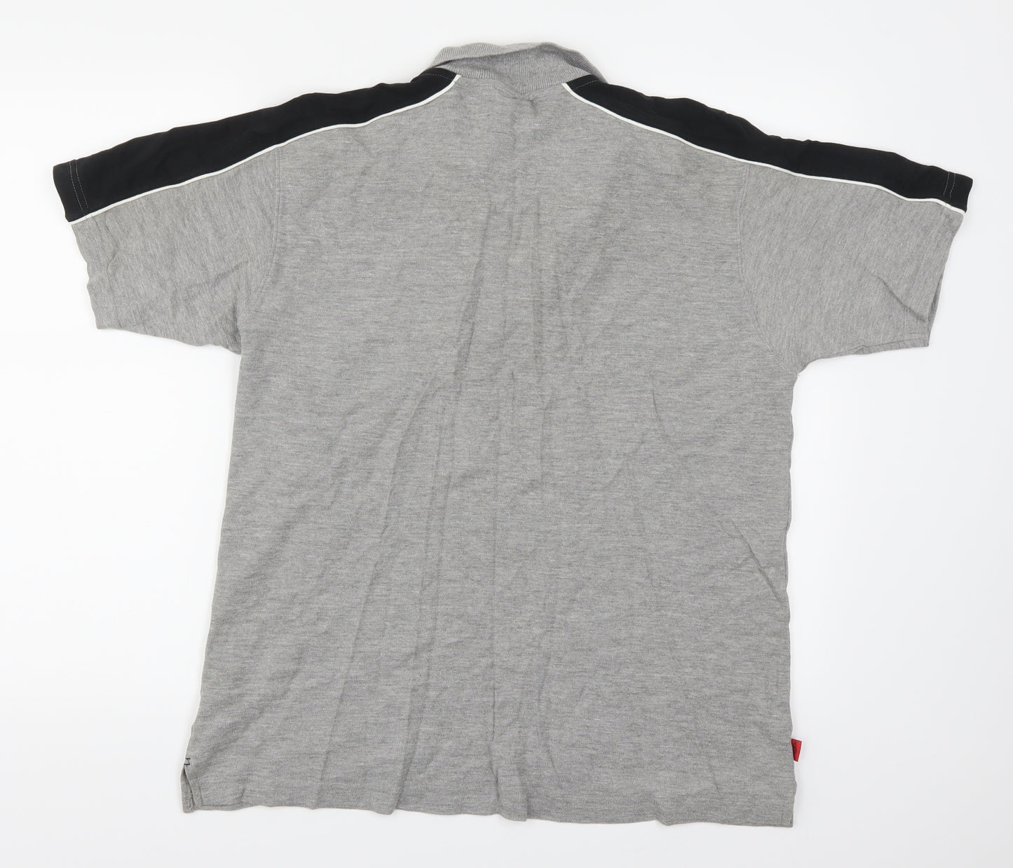 Umbro Mens Grey    Polo Size M