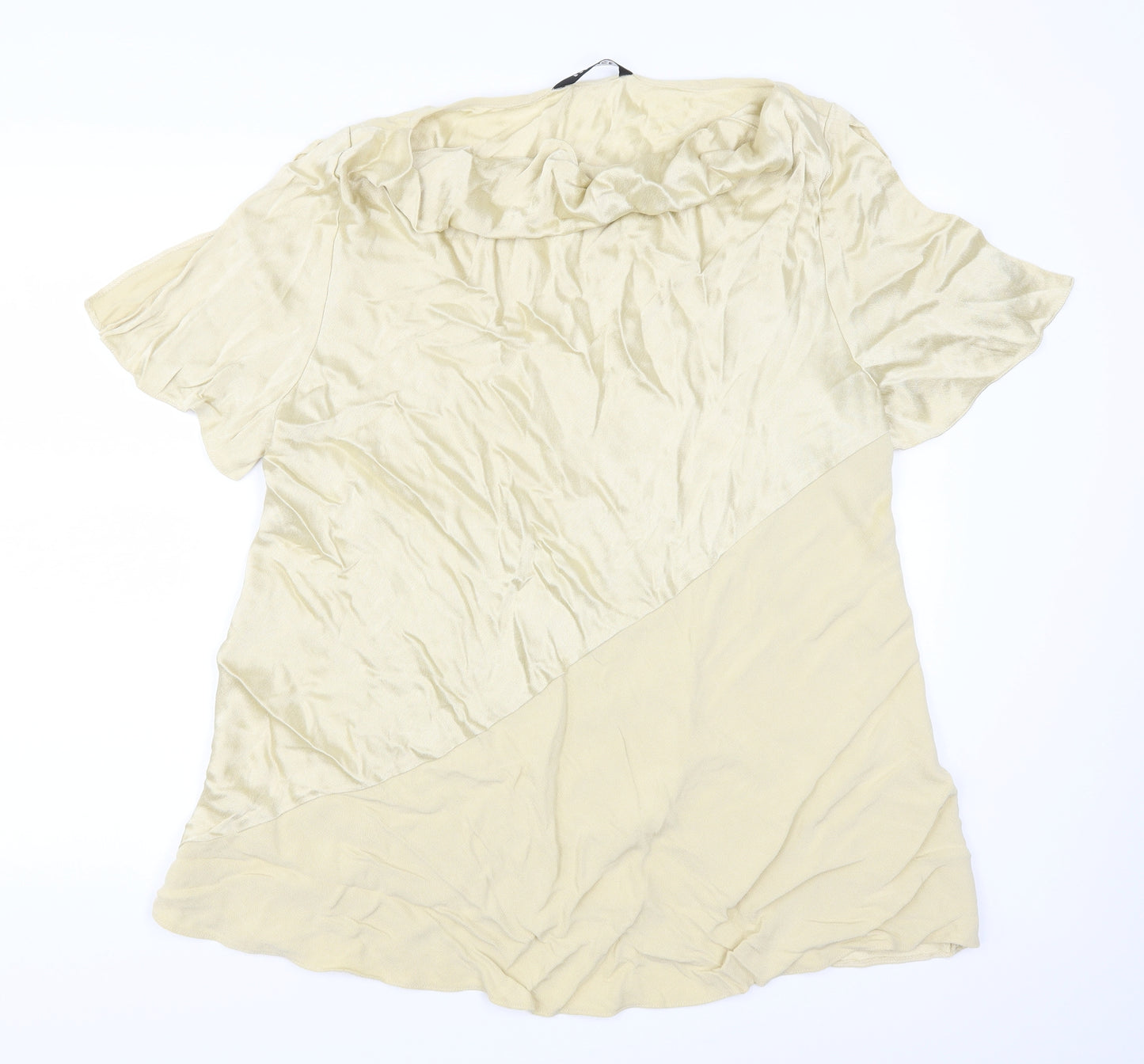 essence Womens Beige   Basic T-Shirt Size 24