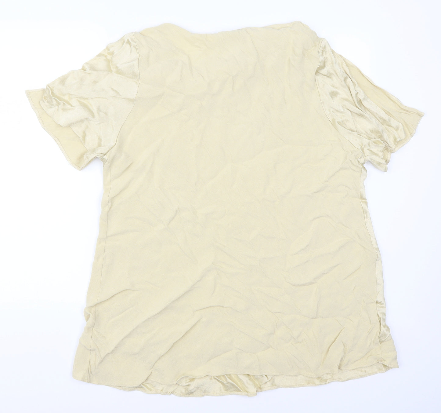 essence Womens Beige   Basic T-Shirt Size 24