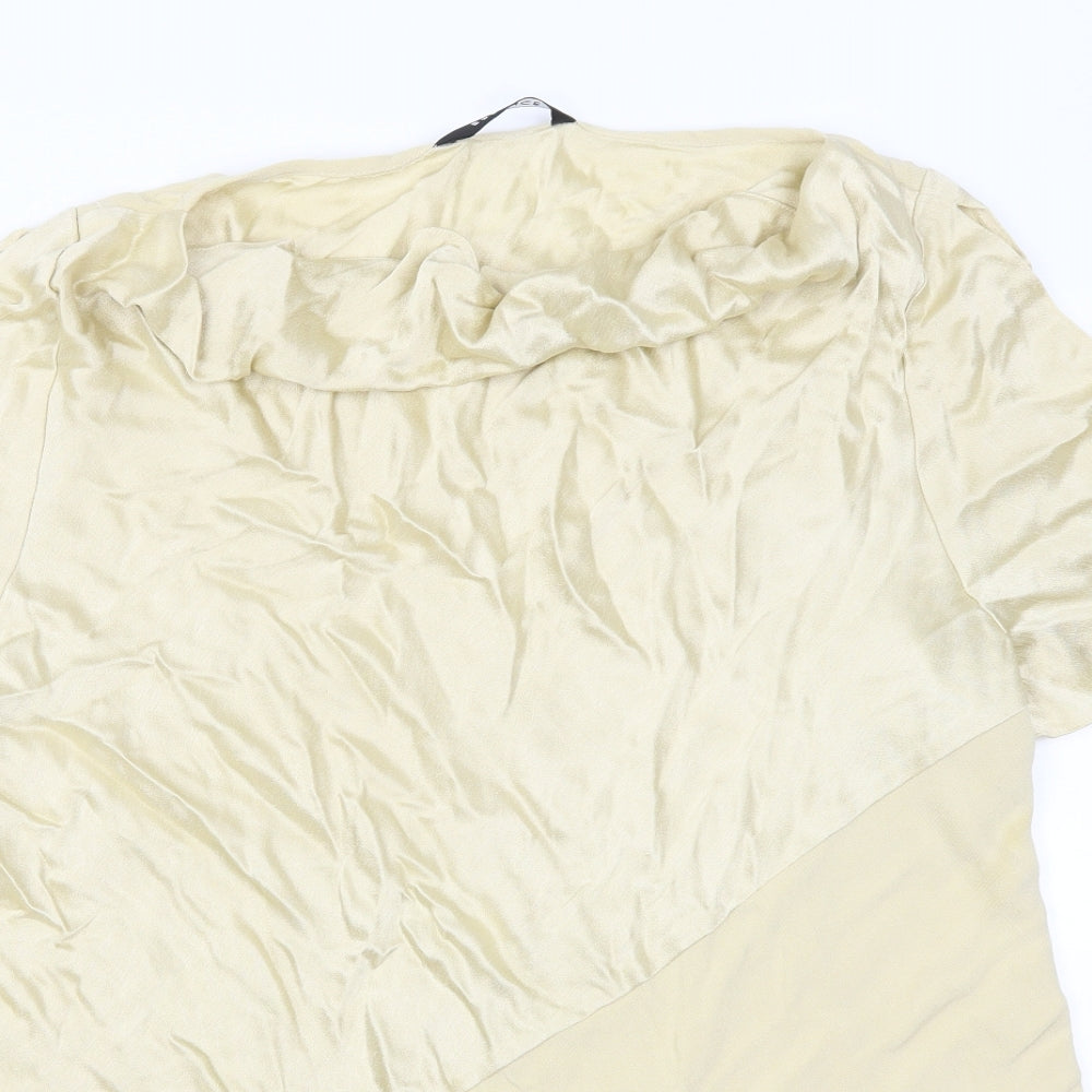 essence Womens Beige   Basic T-Shirt Size 24