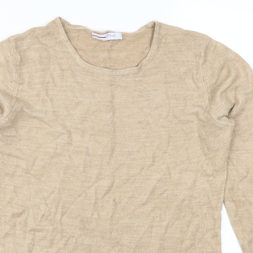 Papaya Womens Beige   Pullover Jumper Size 12