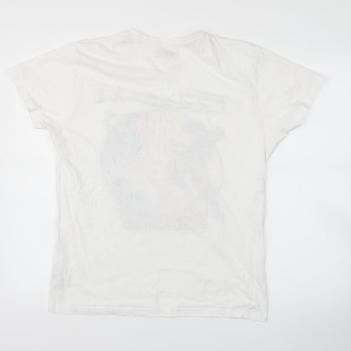 Dragon Ball Z Mens White    T-Shirt Size M