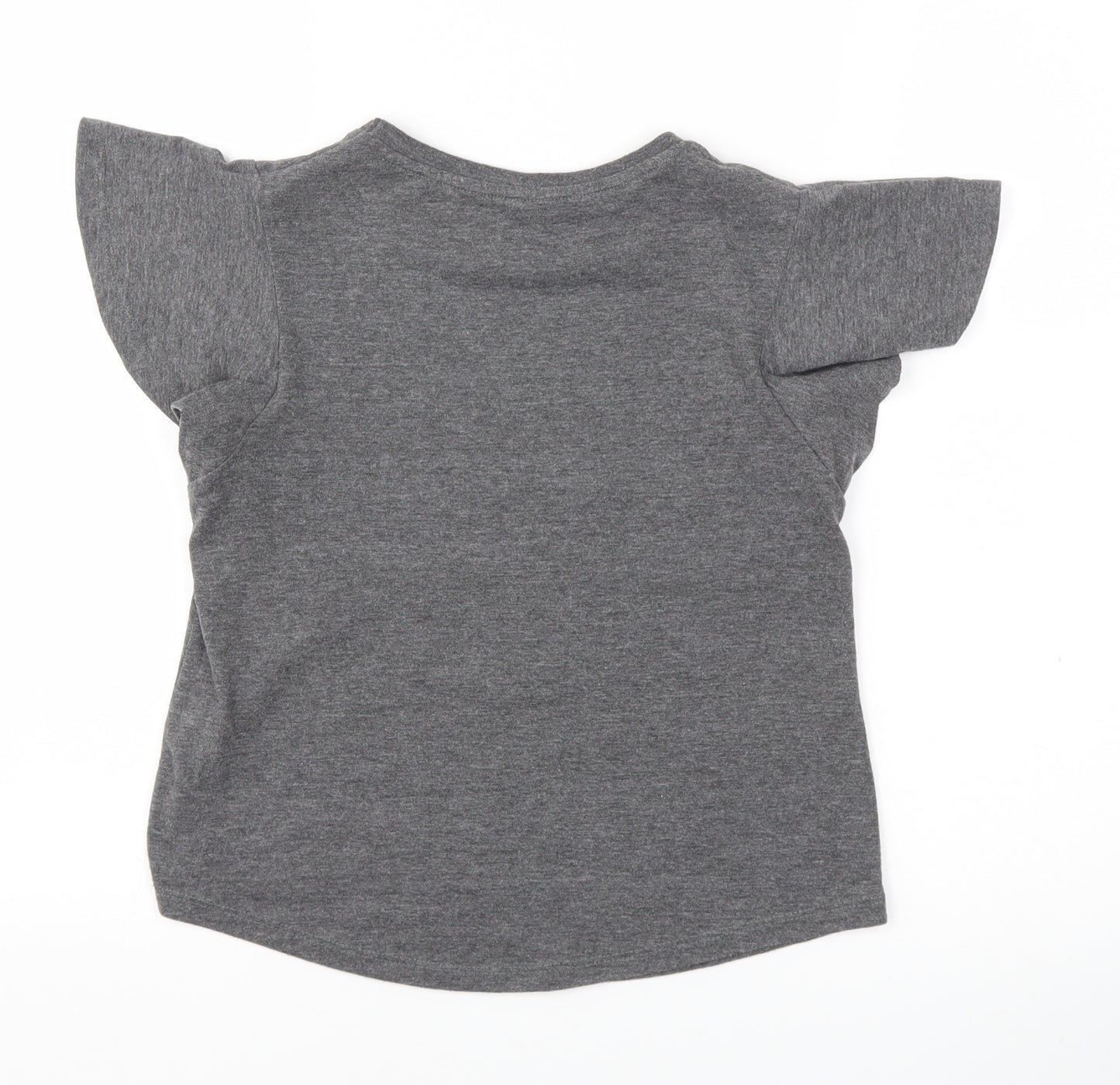 TU Girls Grey   Basic T-Shirt Size 10 Years