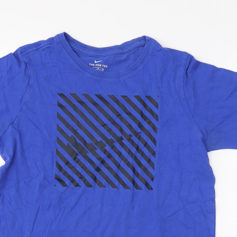 Nike Boys Blue   Basic T-Shirt Size XL