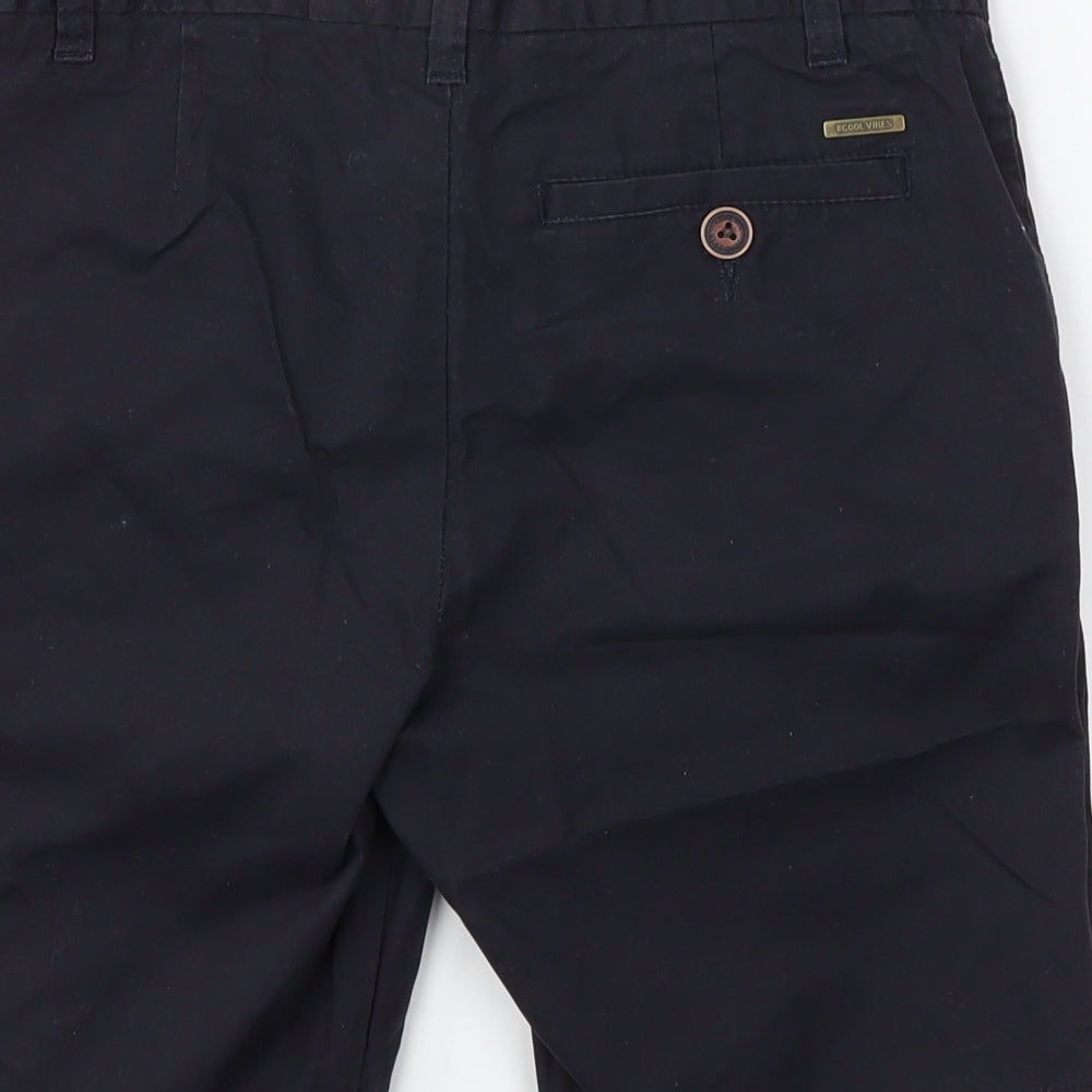 next  Womens Black Houndstooth  Cargo Shorts Size 12