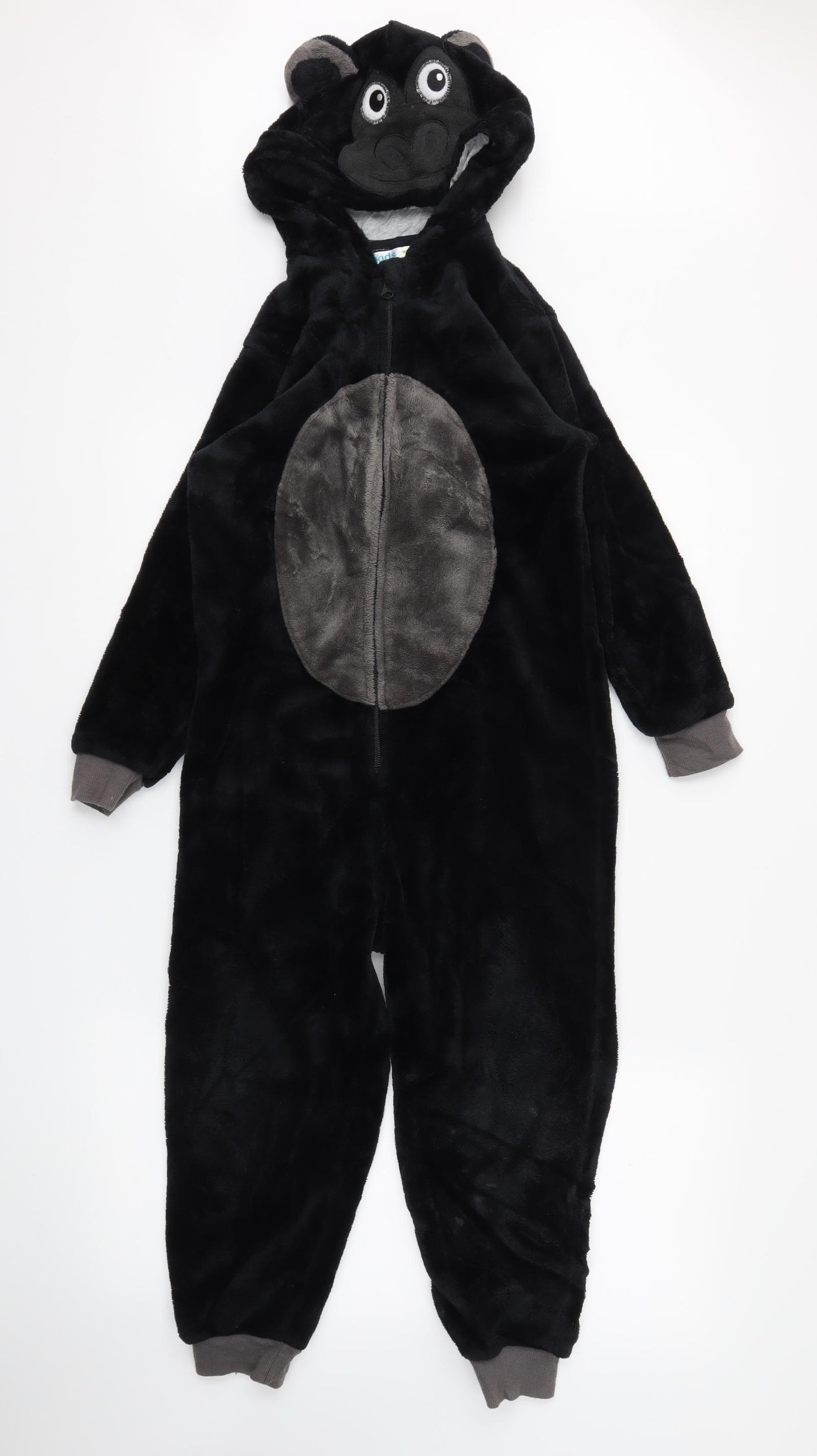 M&Co Boys Black Animal Print   Bodysuit Size 7-8 Years